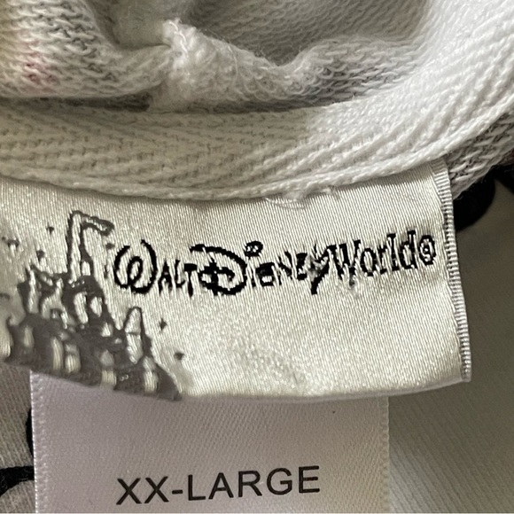Walt Disney World Exclusive All Over Print Hoodie zip up  Mickey Mouse XXL - Picture 10 of 12